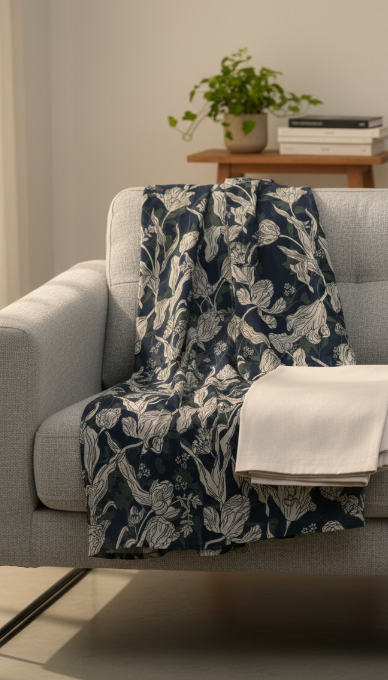 Dyed Printed 2 Piece Lawn