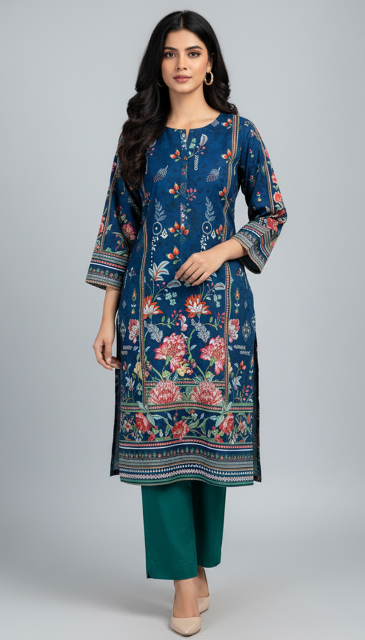 Lawn 2 Piece Full Printed Suit
