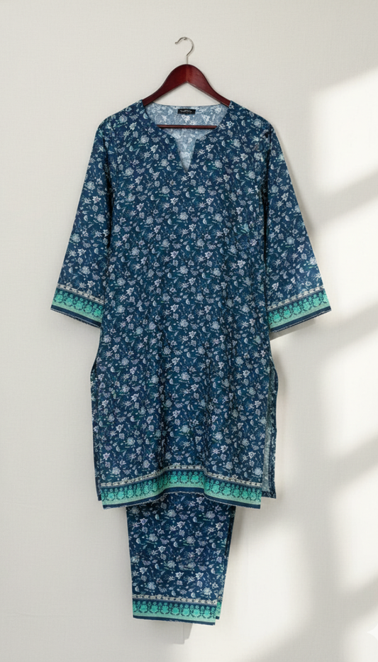 Lawn 2 Piece Full Printed Suit