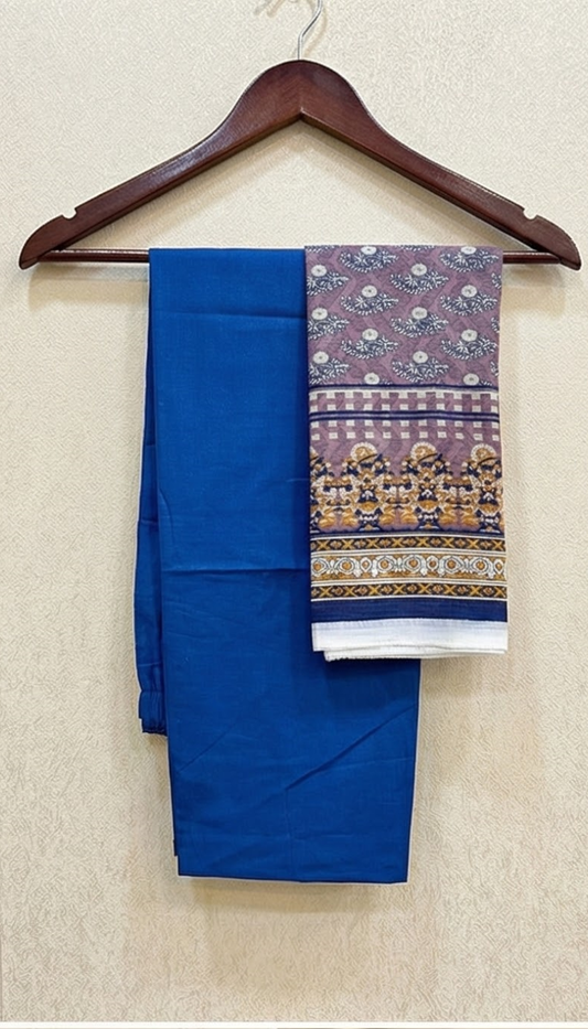 3 Piece Printed Airjet Lawn