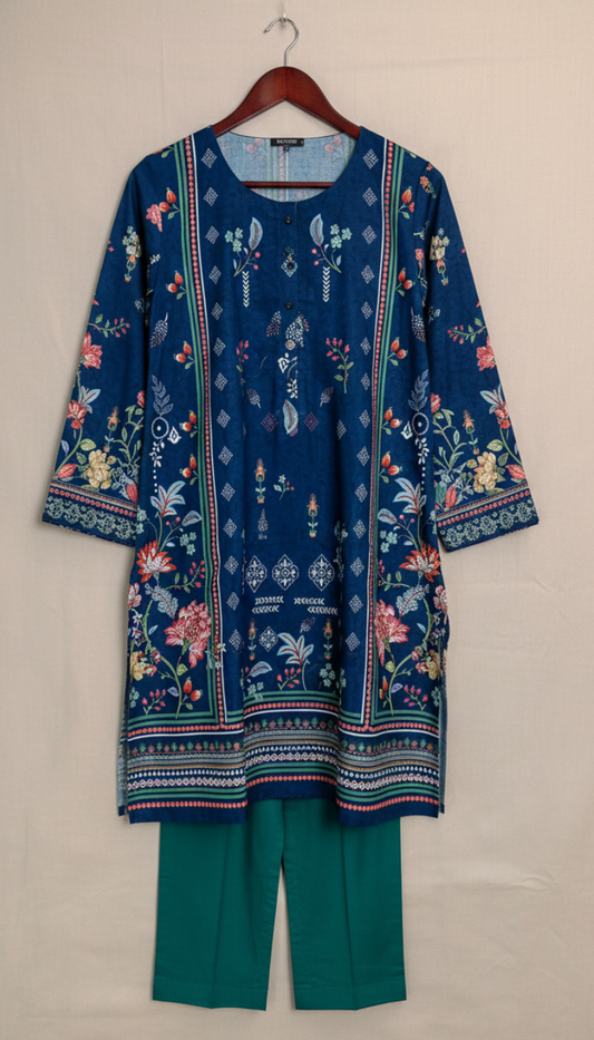 Lawn 2 Piece Full Printed Suit